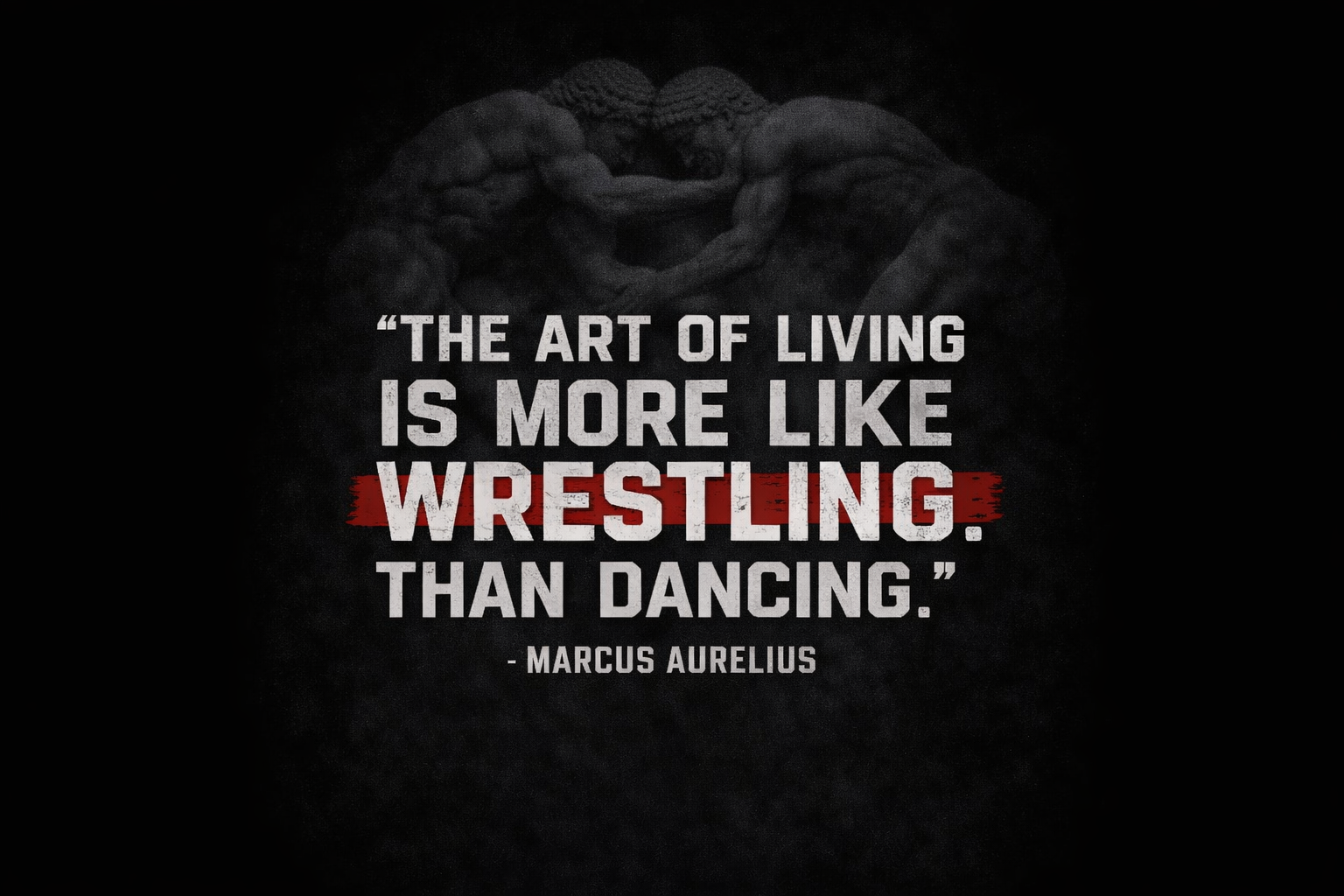 Women's Wrestling Life Crop Top - Aurelius (Black)