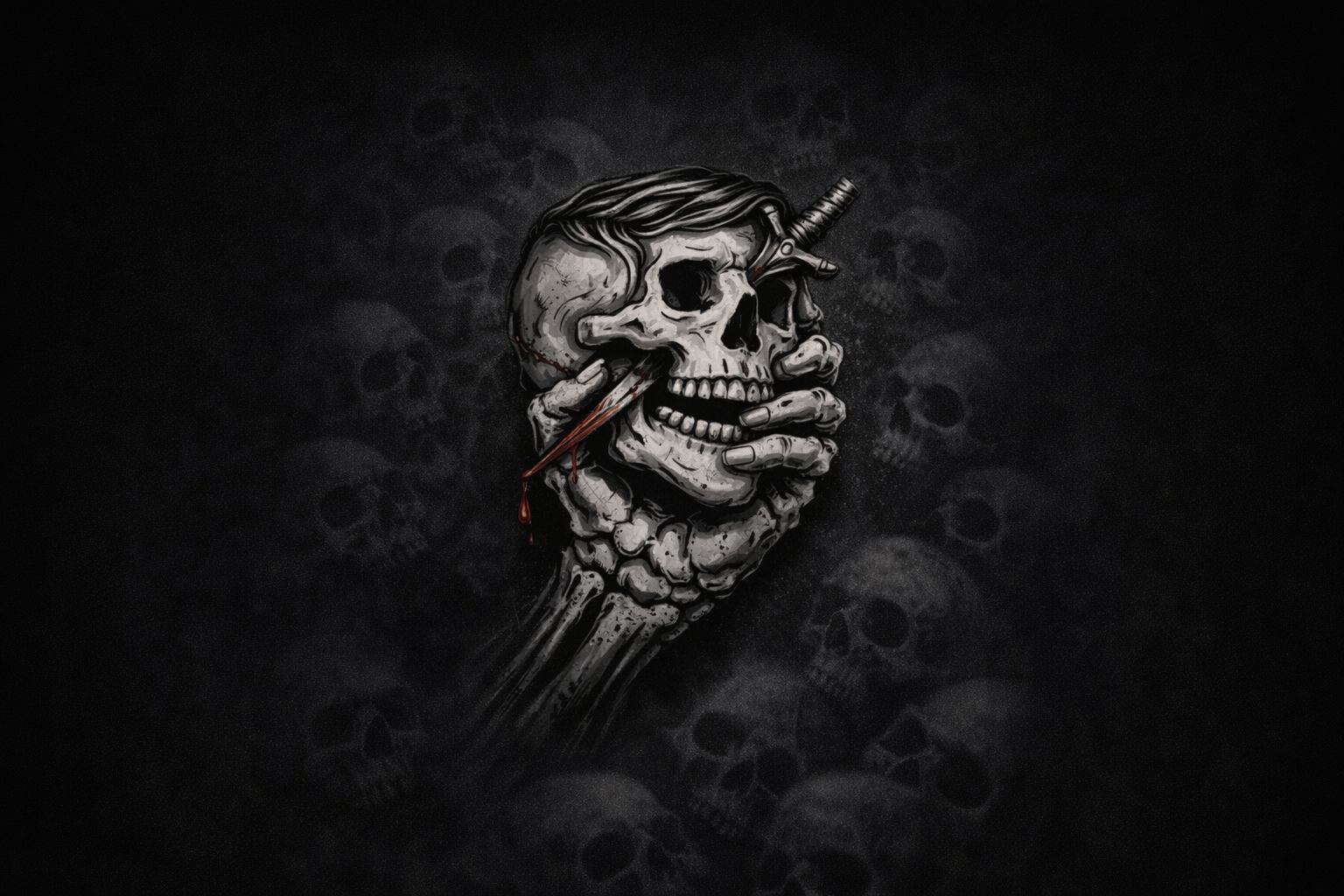 Hands for War Tee - Psalm 144:1 (Black)